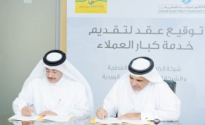 QEWC, QATAR POST Sign MoU on Solar Power